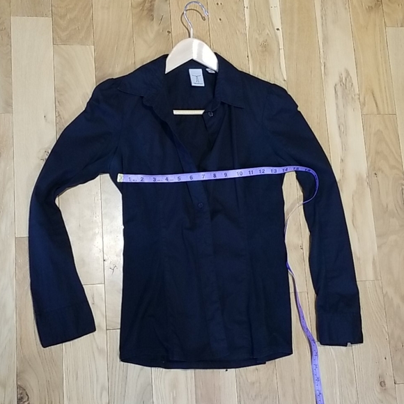 Tristan black blouse - Picture 5 of 6